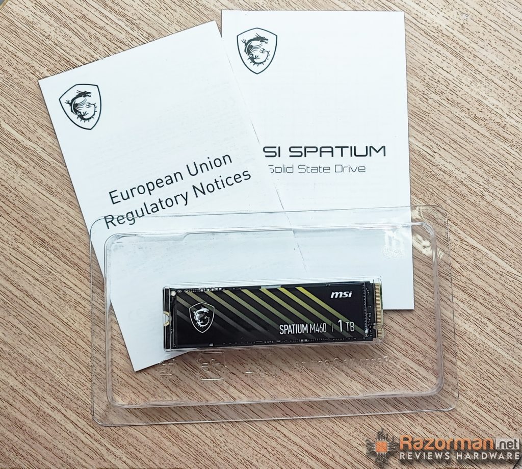 MSI SPATIUM M460 1TB MSI SPATIUM M460 1TB