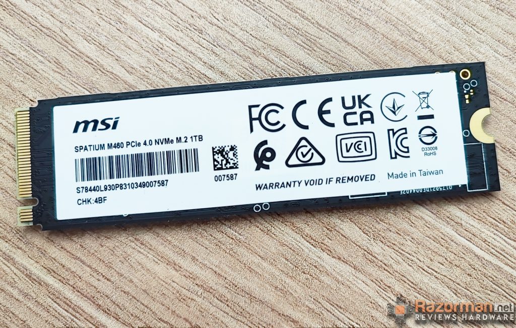 MSI SPATIUM M460 1TB MSI SPATIUM M460 1TB