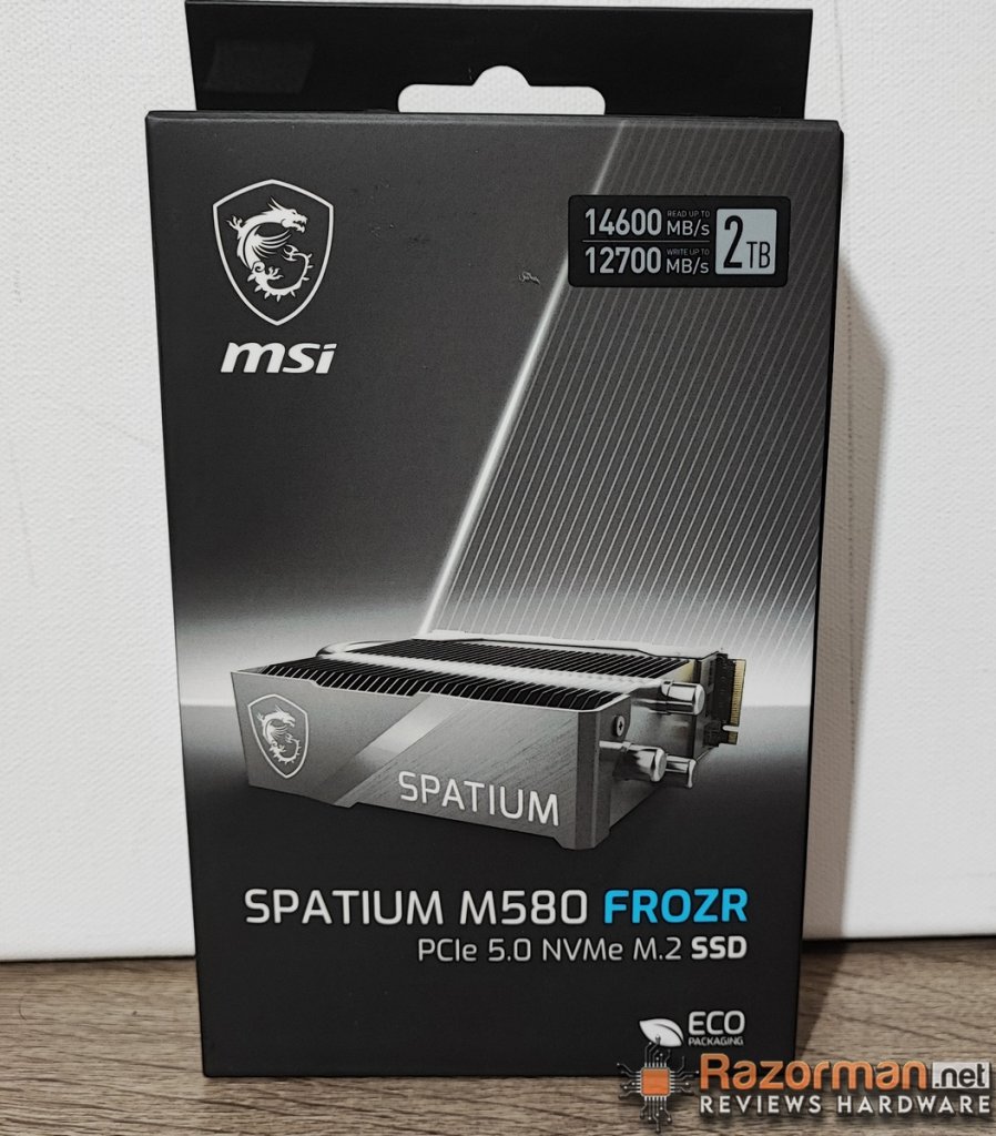 MSI SPATIUM M580 FROZR MSI SPATIUM M580 FROZR