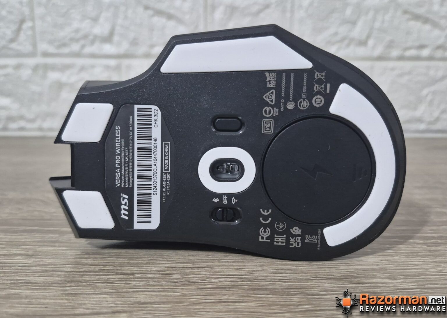 MSI VERSA PRO VIRELESS MOUSE DOCK PRO