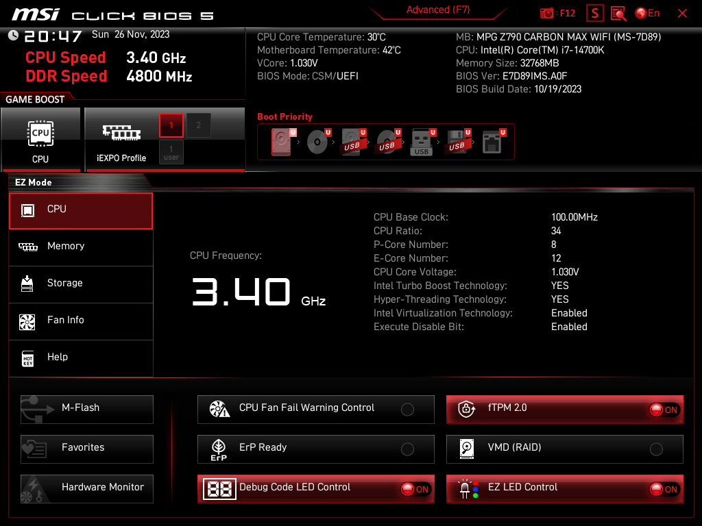 Review MSI MPG Z790 CARBON MAX WIFI 36 Review MSI MPG Z790 CARBON MAX WIFI 36