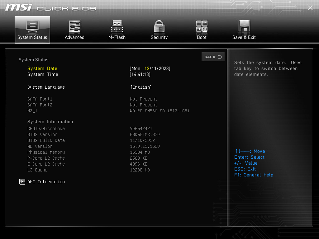 Review MSI CUBI 5 12M 14 Review MSI CUBI 5 12M 14