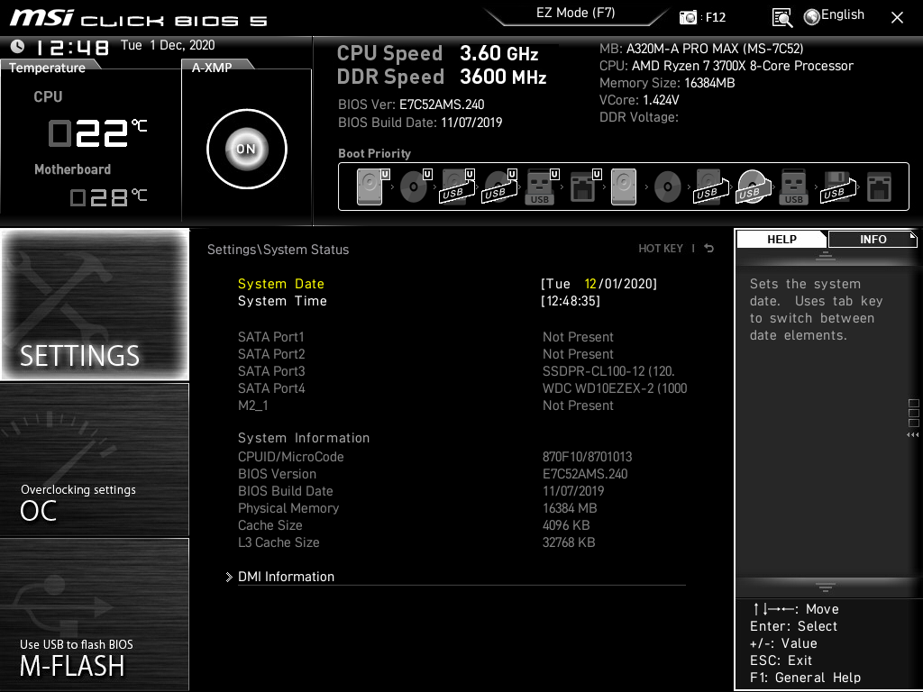 Review MSI A320M- A PRO MAX 23