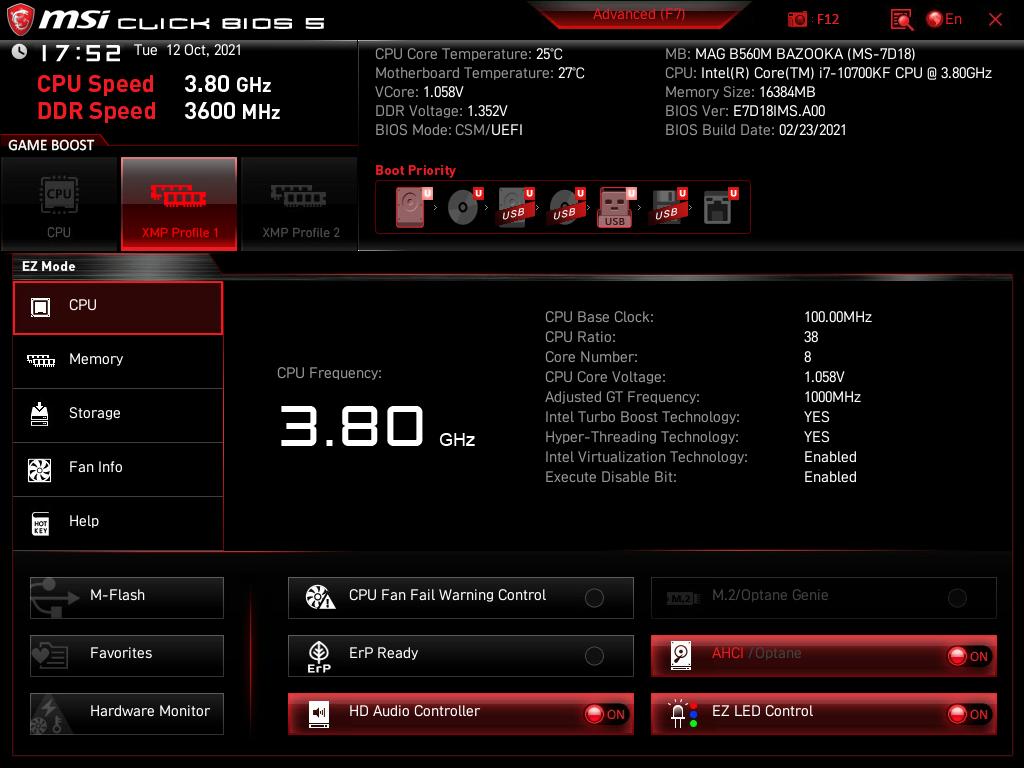 Review MSI MAG B560M Bazooka 25 Review MSI MAG B560M Bazooka 24