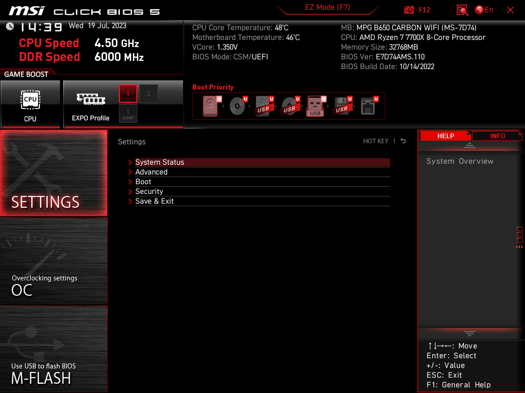 Review MSI MPG B650 CARBON WIFI 41 Review MSI MPG B650 CARBON WIFI 41