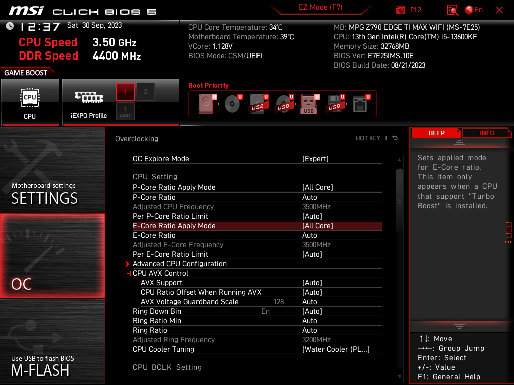 Review MSI MPG Z790 EDGE TI MAX WIFI 39 Review MSI MPG Z790 EDGE TI MAX WIFI 39