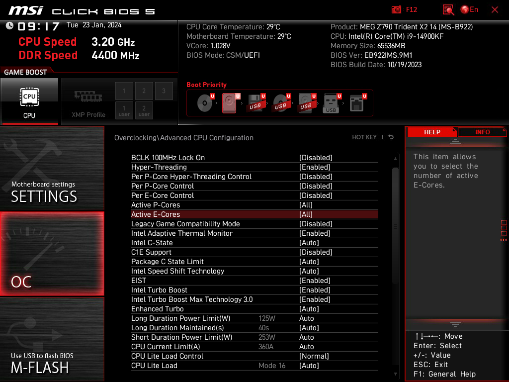 Review MSI MEG Trident X2 14 Gen 40 Review MSI MEG Trident X2 14 Gen 40