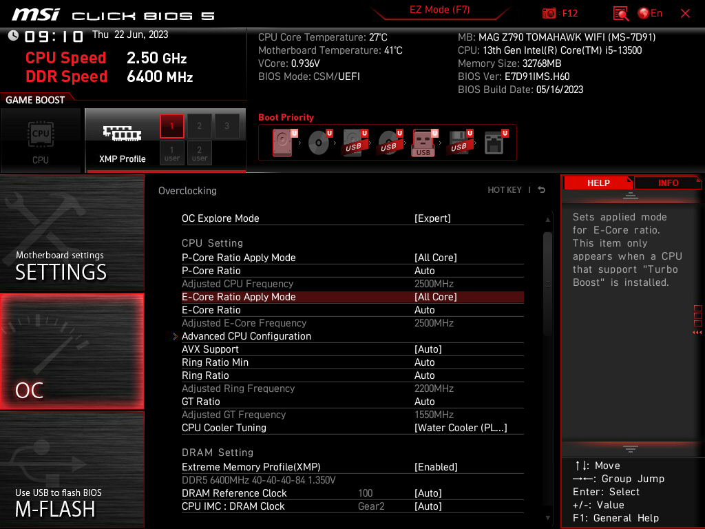 Review MSI Z790 Tomahawk WIFI DDR5 32 Review MSI Z790 Tomahawk WIFI DDR5 32
