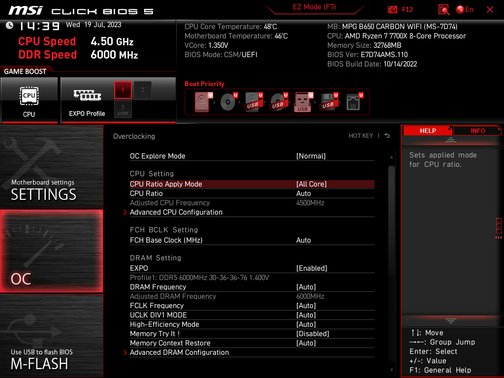 Review MSI MPG B650 CARBON WIFI 42 Review MSI MPG B650 CARBON WIFI 42