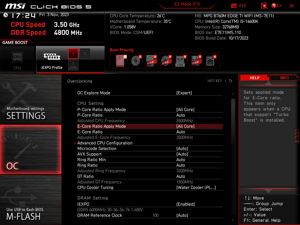 Review MSI MPG B760M EDGE TI WIFI 38