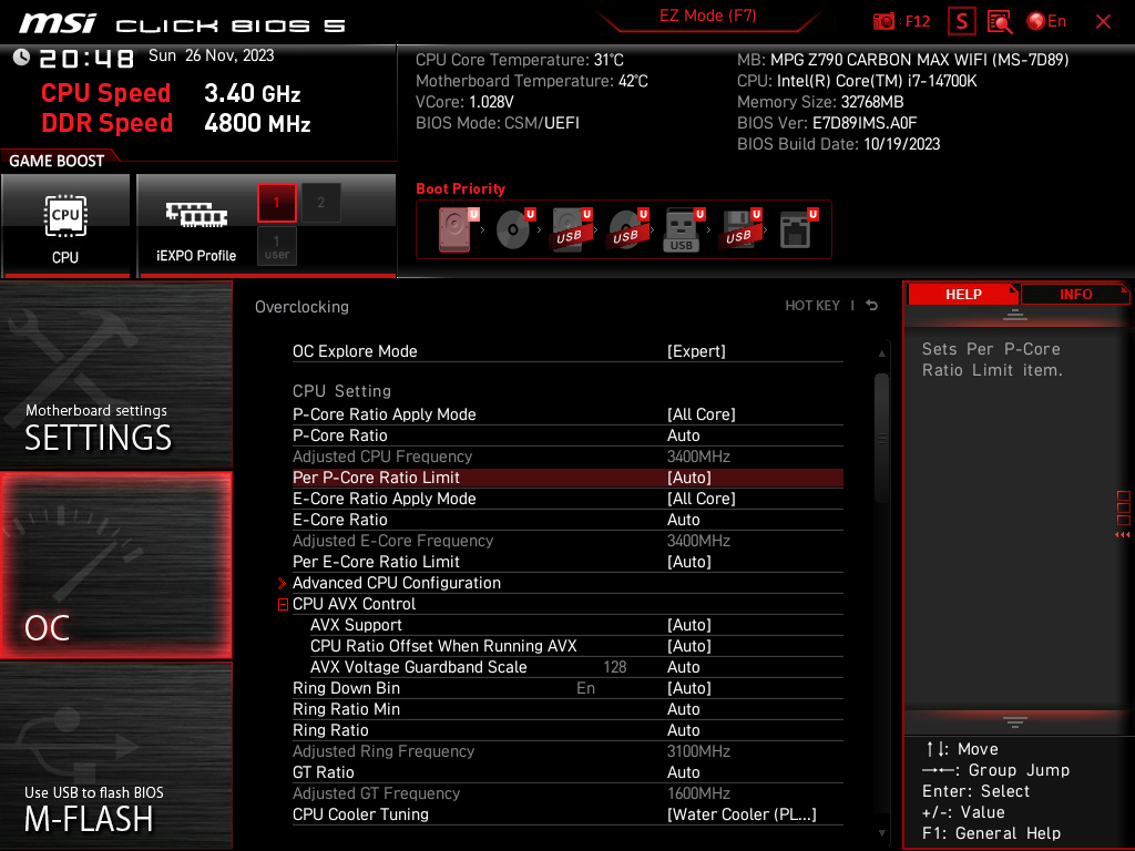 Review MSI MPG Z790 CARBON MAX WIFI 40 Review MSI MPG Z790 CARBON MAX WIFI 40
