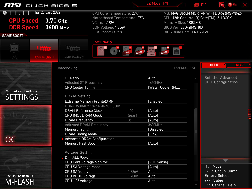 Review MSI MAG B660M MORTAR WiFi DDR4 28