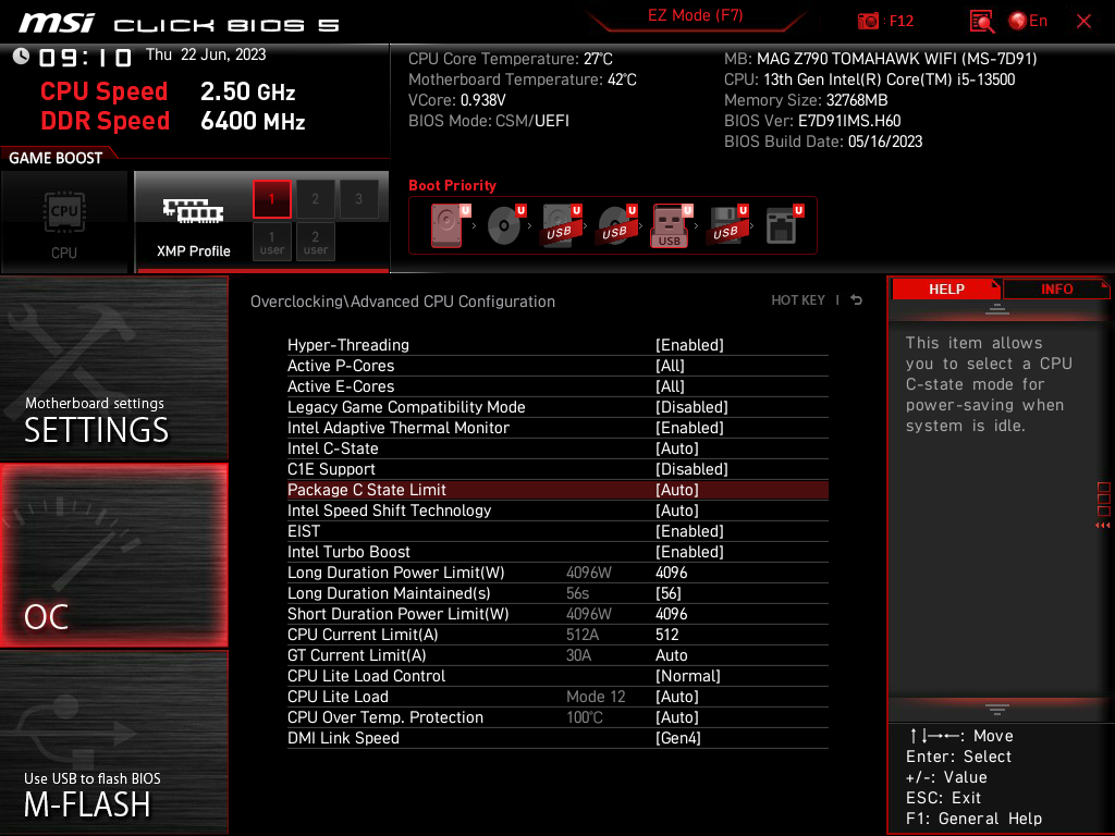 Review MSI Z790 Tomahawk WIFI DDR5 33