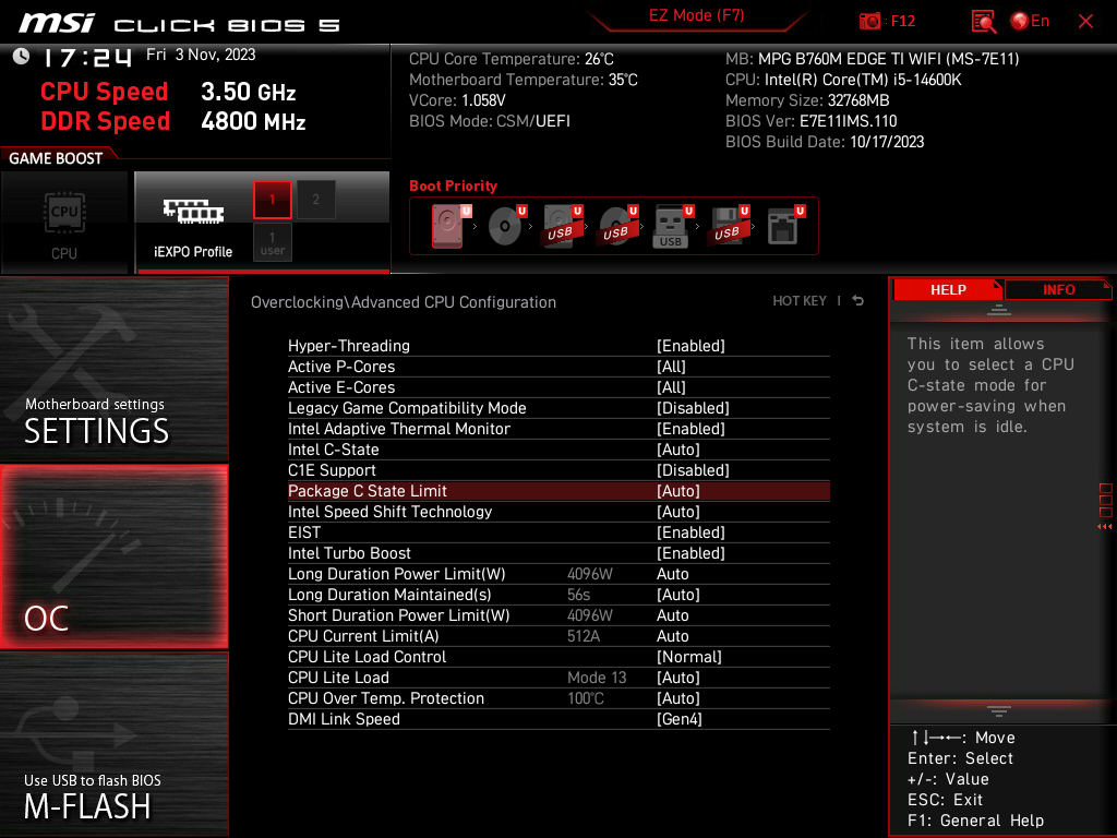 Review MSI MPG B760M EDGE TI WIFI 39