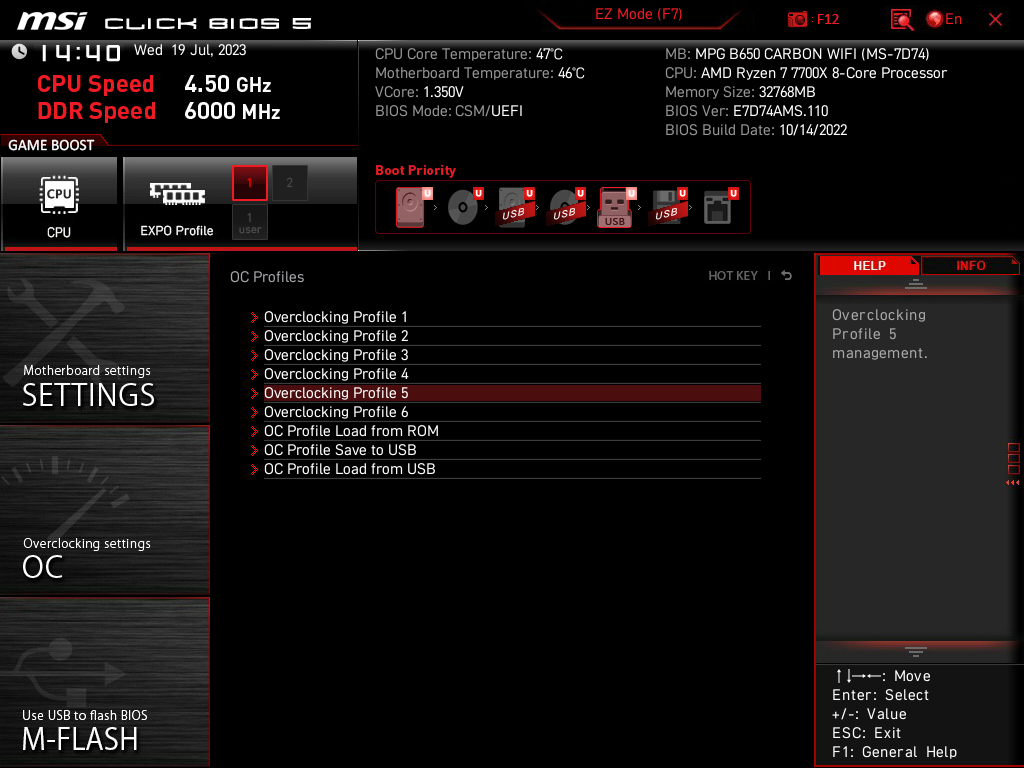 Review MSI MPG B650 CARBON WIFI 44 Review MSI MPG B650 CARBON WIFI 44