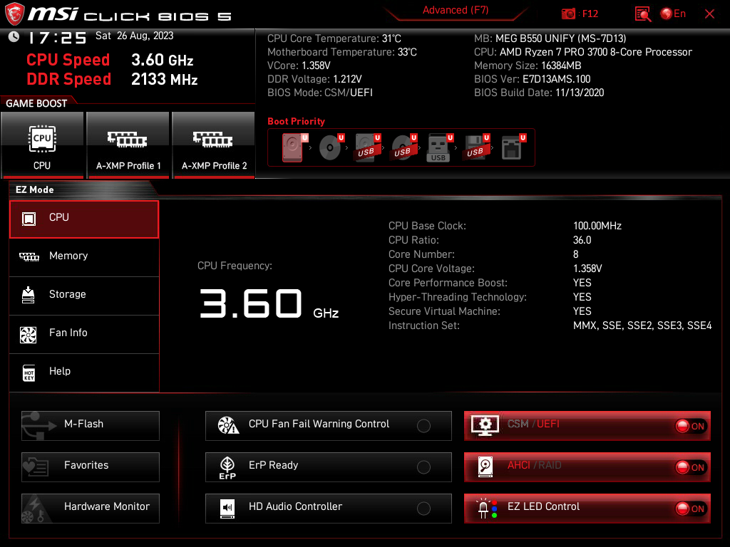 Review MSI MEG B550 Unify vs MSI B550M PRO-VDH WIFI 47 Review MSI MEG B550 Unify vs MSI B550M PRO-VDH WIFI 47