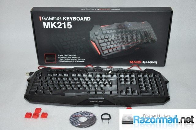 Review MARS GAMING MK215 10