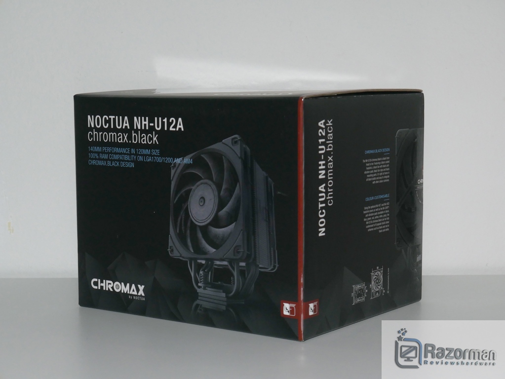 Review Noctua NH-U12A Chromax Black y Noctua NA-HC7 y NA-HC8 2