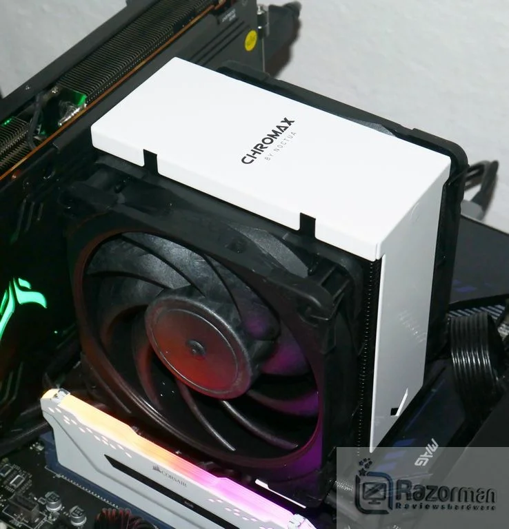 Review Noctua NH-U12A Chromax Black y Noctua NA-HC7 y NA-HC8 6