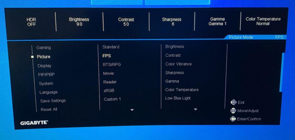 Review Gigabyte G27QC 20