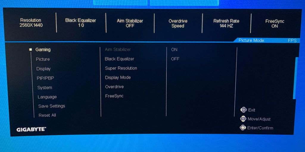 Review Gigabyte G27QC 19