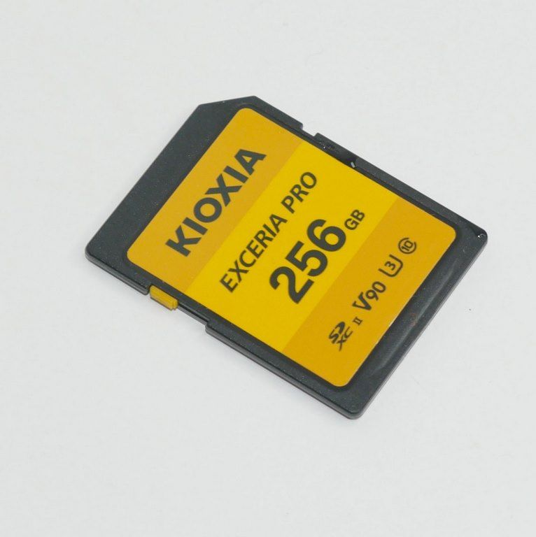 Review Kioxia Exceria PRO SDXC UHS-II Card 256 GB 6