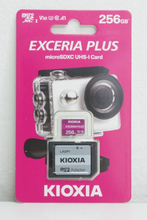 Review Kioxia Exceria Plus MicroSDXC UHS-I Card 256 GB 1