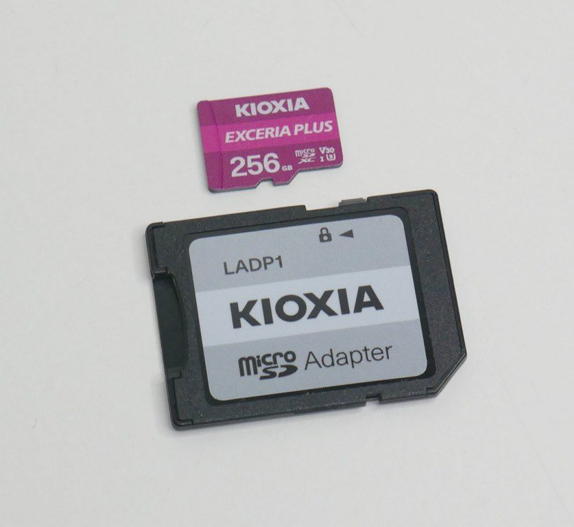 Review Kioxia Exceria Plus MicroSDXC UHS-I Card 256 GB 4