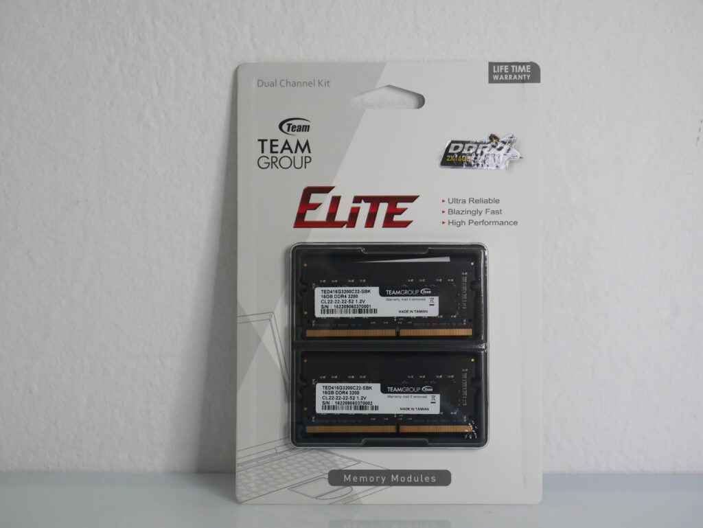 Review TeamGroup ELITE SO-DIMM DDR4 101