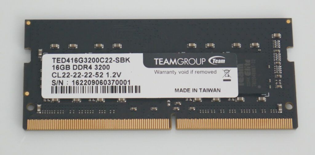 Review TeamGroup ELITE SO-DIMM DDR4 8