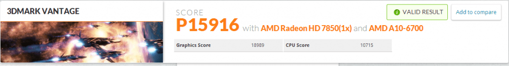 Review AMD A10-6700 20 PC Mark Vantage Radeon