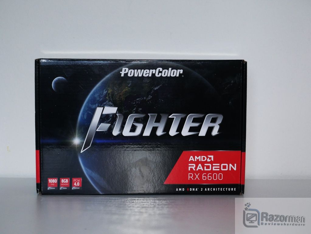 Review PowerColor Fighter Radeon RX 6600 22
