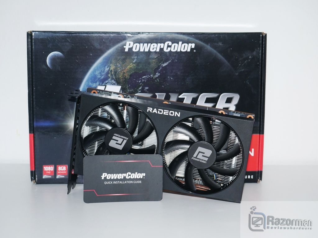 Review PowerColor Fighter Radeon RX 6600 25