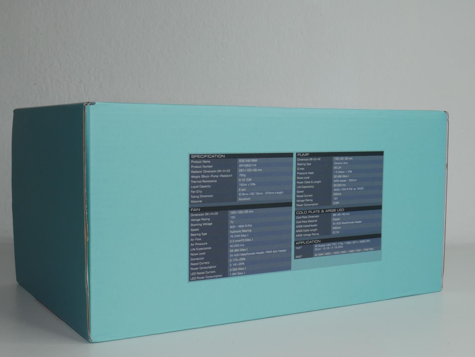 Review Raijintek EOS 240-RBW 5 Review Raijintek EOS 240-RBW 4
