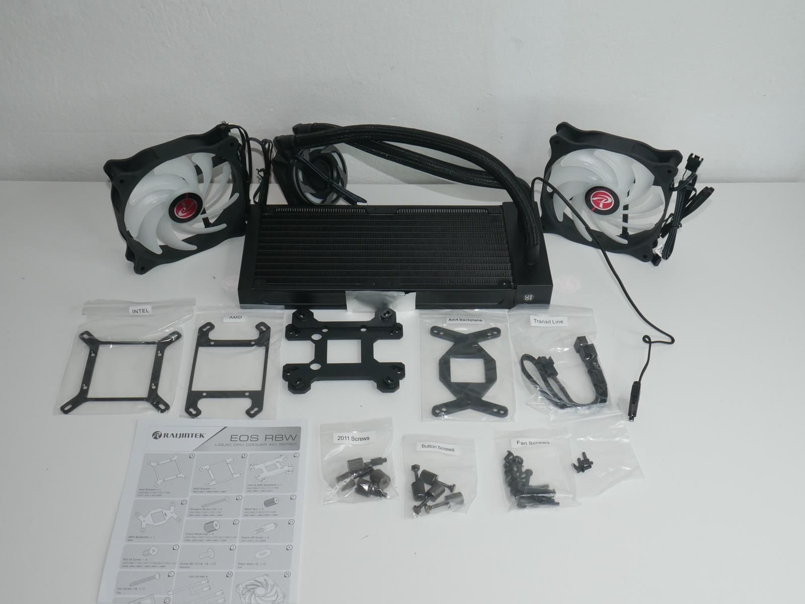 Review Raijintek EOS 240-RBW 7 Review Raijintek EOS 240-RBW 6