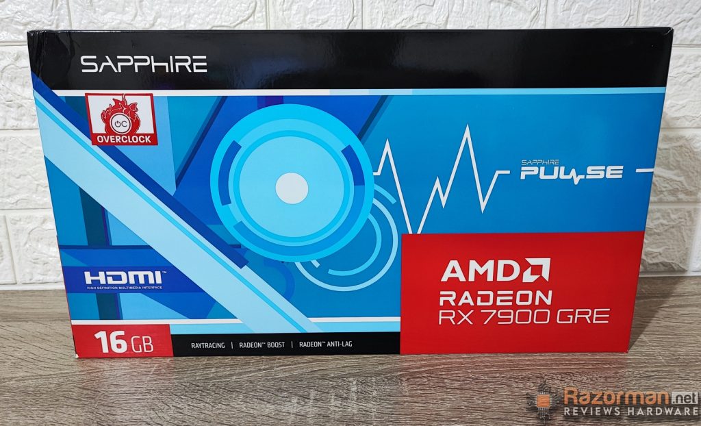 SAPPHIRE AMD RADEON PULSE RX 7900 GRE SAPPHIRE AMD RADEON PULSE RX 7900 GRE
