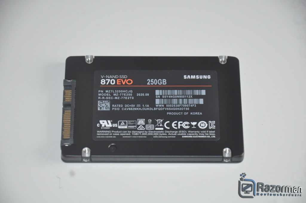 Review Samsung 870 EVO 9