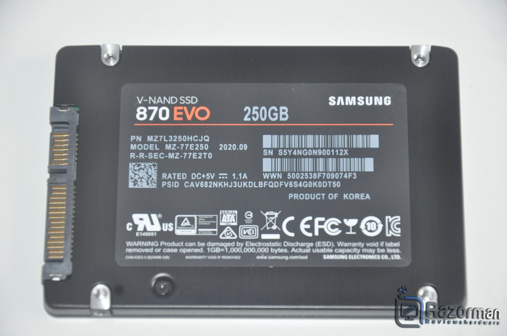 Review Samsung 870 EVO 9