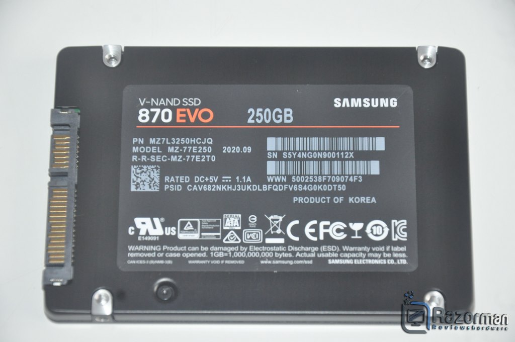 Review Samsung 870 EVO 10