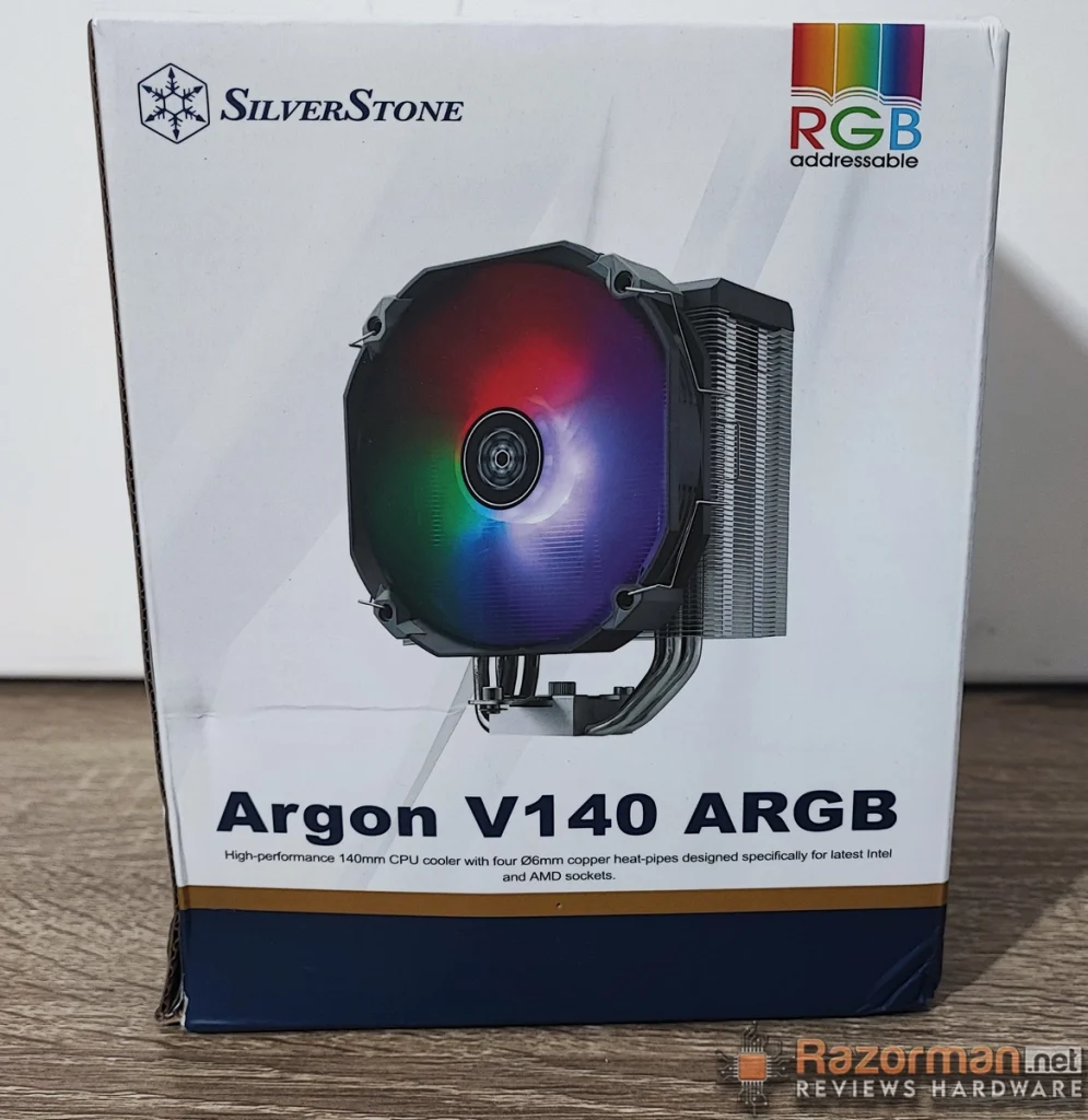 Review Silverstone Argon V140 ARGB 292