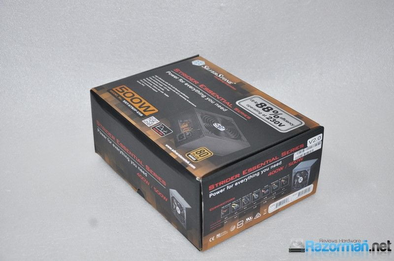 Review Silverstone Strider Essentials SST-ST50F-ESB 500W 4