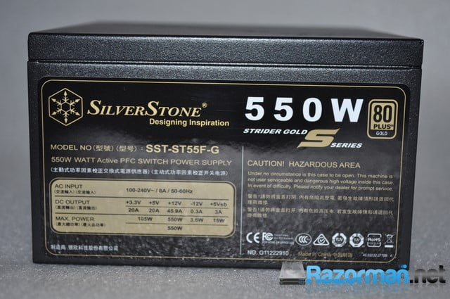 Silverstone Strider SST-ST55F-G 550 W (22)