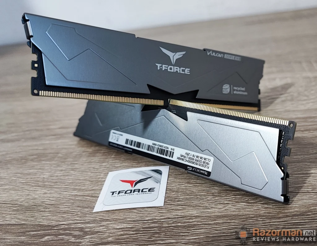 Review T-Force Vulcan ECO DDR5 6000 Mhz 1