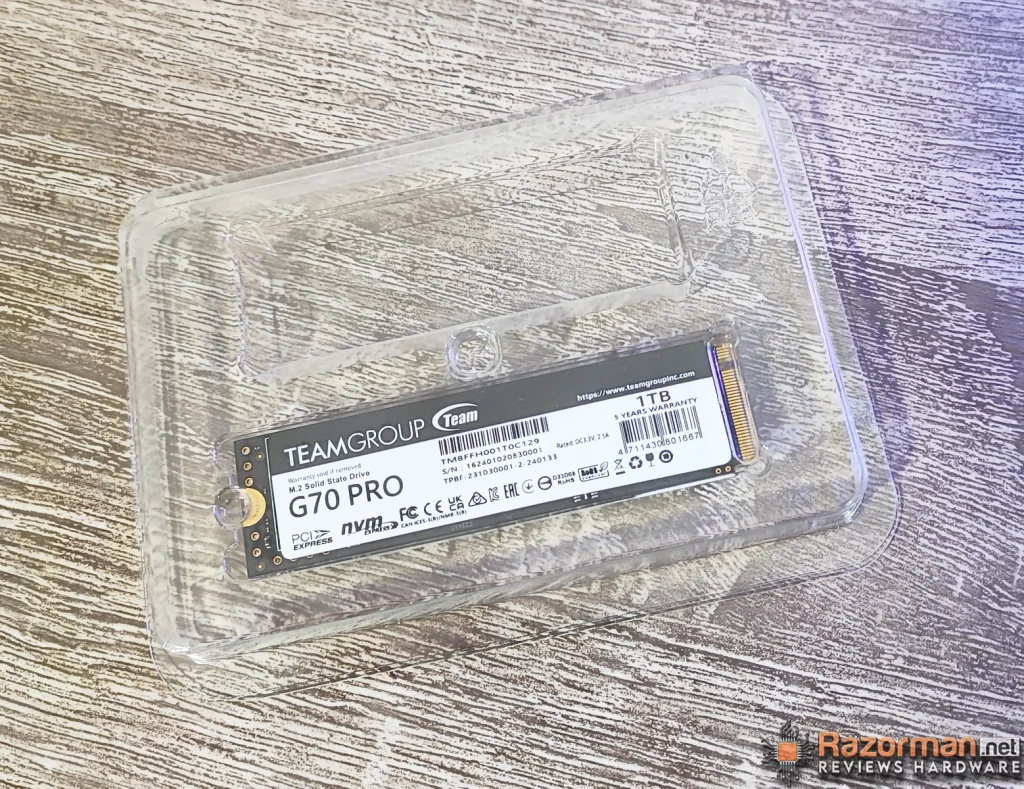 Review T-FORCE G70 PRO 1TB 6 t-force g70 pro