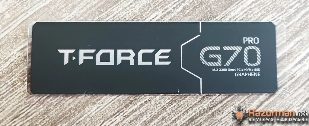 Review T-FORCE G70 PRO 1TB 2 Review T-FORCE G70 PRO 1TB 2