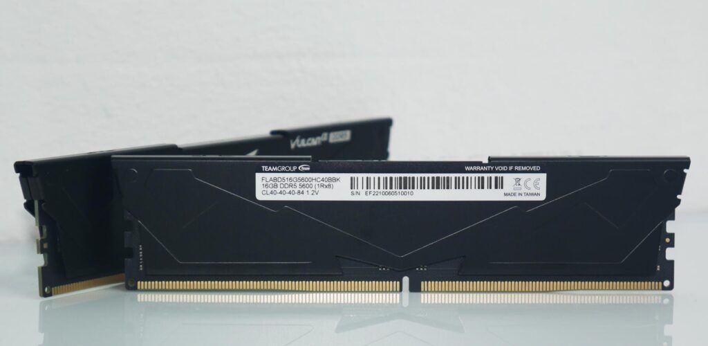 Review T-Force Vulcan DDR5 5600 Mhz 74