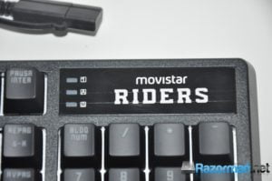 Review teclado KROM Movistar Riders 23