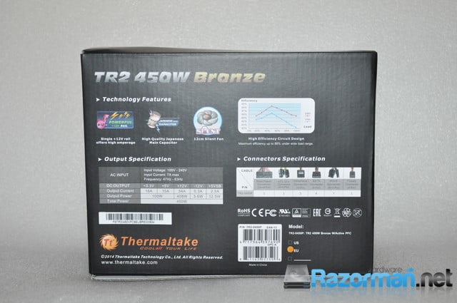 Review Thermaltake TR2 450W 3 Thermaltake TR2 450W (2)