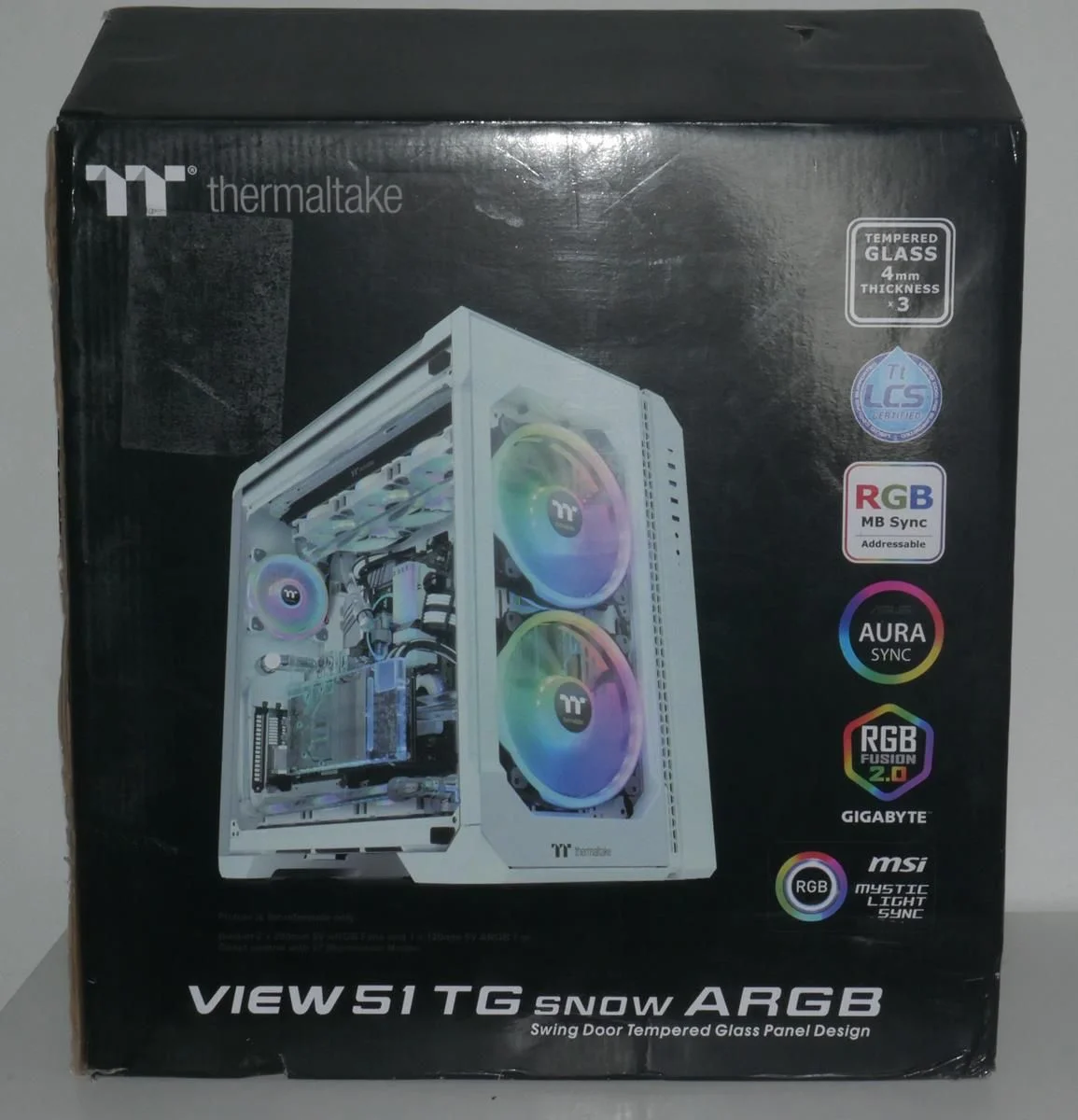 Review Thermaltake View 51 TG Snow ARGB 3 Review Thermaltake View 51 TG Snow ARGB 3