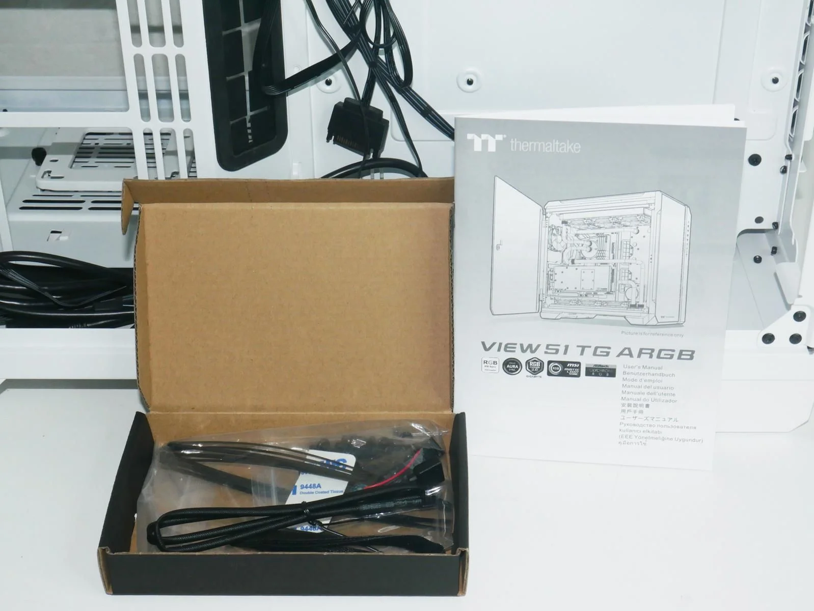 Review Thermaltake View 51 TG Snow ARGB 5 Review Thermaltake View 51 TG Snow ARGB 5